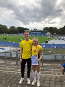 Noah Hermanny und Viktoria Heising