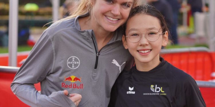 Selena Pozza (r.) mit Konstanze Klosterhalfen